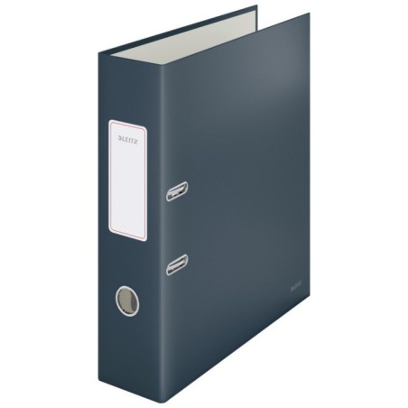 Pasta de Arquivo Leitz 180° Cosy 1061-00-89 A4 L80mm Cinzento Veludo