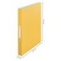 Dossier de Arquivo Leitz Cosy 4238-00-19 A4 L32mm 2xRØ25mm PP Amarelo Dossier de Arquivo Leitz Cosy 4238-00-19 A4 L32mm 2xRØ25mm PP Amarelo