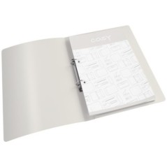 Dossier de Arquivo Leitz Cosy 4238-00-89 A4 L32mm 2xRØ25mm PP Cinzento