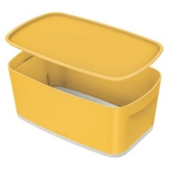 Caixa de Arrumação Leitz Cosy MyBox 5263-00-19 S Amarelo