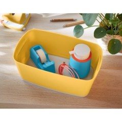 Caixa de Arrumação Leitz Cosy MyBox 5263-00-19 S Amarelo