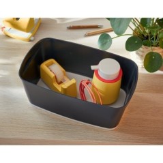 Caixa de Arrumação Leitz Cosy MyBox 5263-00-89 S Cinzento