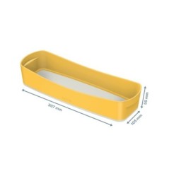 Caixa de Arrumação Leitz Cosy MyBox 5265-00-19 Amarelo/Cinzento