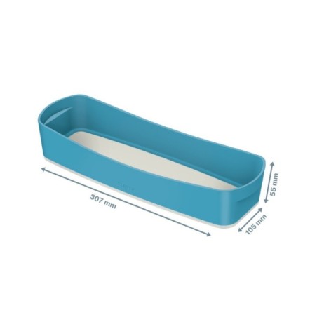 Caixa de Arrumação Leitz Cosy MyBox 5265-00-61 Azul/Cinzento