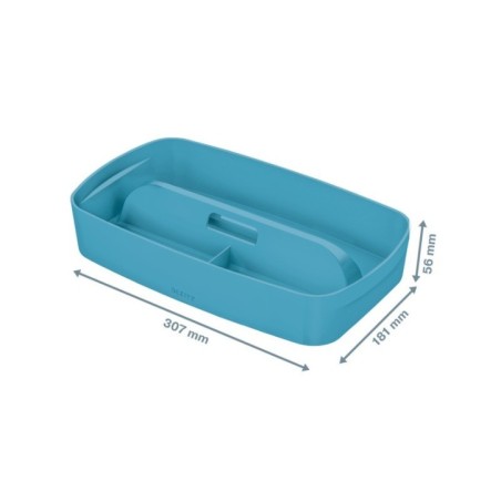 Caixa de Arrumação Leitz Cosy MyBox 5266-00-61 Azul/Cinzento