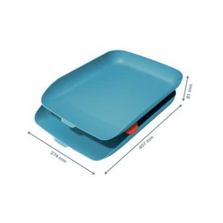 Tabuleiro de Secretária Leitz Cosy 5358-10-61 A4 PS Emb.2 Azul