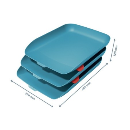Tabuleiro de Secretária Leitz Cosy 5358-20-61 A4 PS Emb.3 Azul