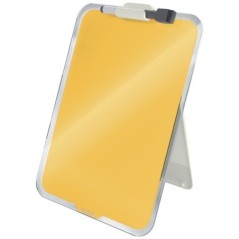 Quadro de Secretária Leitz Cosy Glass Desktop 3947-00-19 Amarelo