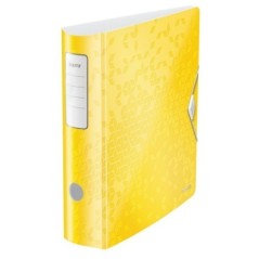Pasta de Arquivo Leitz 180° Active WOW 1106-01-16 A4 L82mm Amarelo