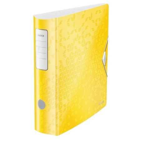 Pasta de Arquivo Leitz 180° Active WOW 1106-01-16 A4 L82mm Amarelo