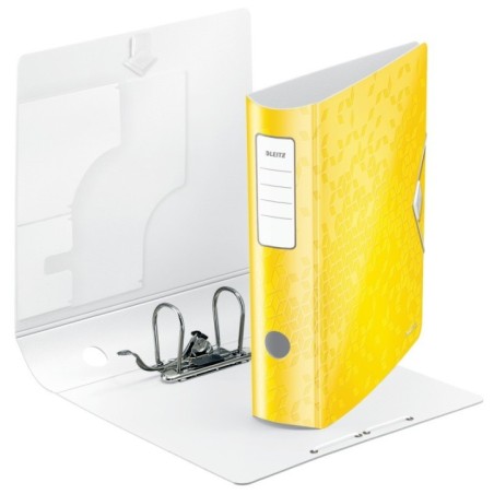 Pasta de Arquivo Leitz 180° Active WOW 1106-01-16 A4 L82mm Amarelo