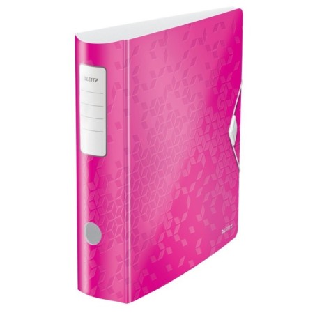 Pasta de Arquivo Leitz 180° Active WOW 1106-01-23 A4 L82mm Rosa