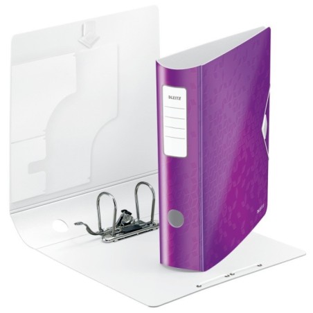 Pasta de Arquivo Leitz 180° Active WOW 1106-01-62 A4 L82mm Violeta