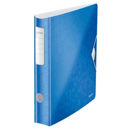 Pasta de Arquivo Leitz 180° Active WOW 1107-01-36 A4 L65mm Azul