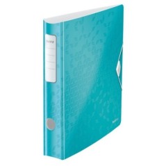 Pasta de Arquivo Leitz 180° Active WOW 1107-01-51 A4 L65mm Turquesa