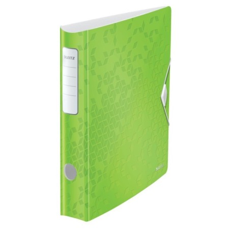 Pasta de Arquivo Leitz 180° Active WOW 1107-01-54 A4 L65mm Verde