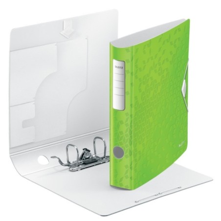 Pasta de Arquivo Leitz 180° Active WOW 1107-01-54 A4 L65mm Verde