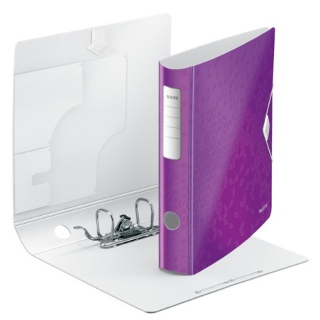 Pasta de Arquivo Leitz 180° Active WOW 1107-01-62 A4 L65mm Violeta