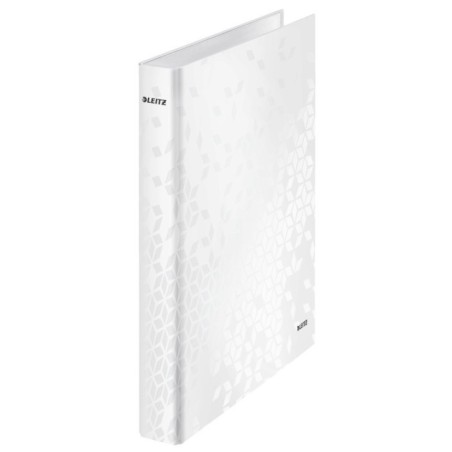 Dossier de Arquivo Leitz WOW 4241-01-01 A4+ L40mm 2xDØ25mm Branco
