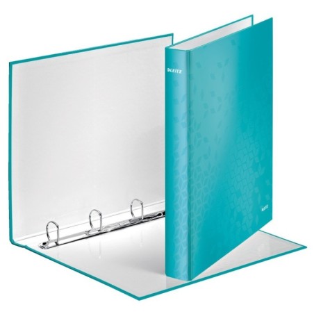 Dossier de Arquivo Leitz WOW 4242-01-51 A4+ L40mm 4xDØ25mm Turquesa