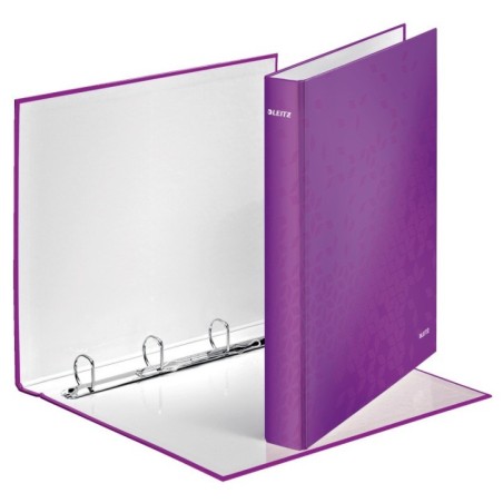 Dossier de Arquivo Leitz WOW 4242-01-62 A4+ L40mm 4xDØ25mm Violeta
