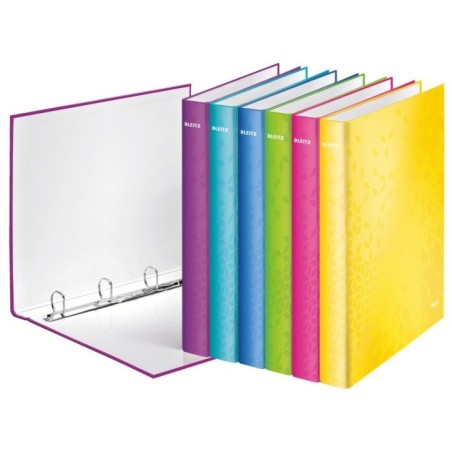 Dossier de Arquivo Leitz WOW 4242-21-99 A4+ L40mm 4xDØ25mm Sortido