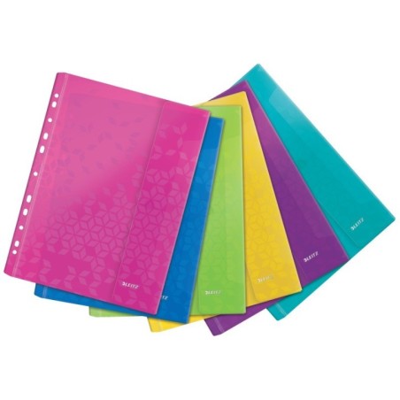 Bolsa Catálogo Leitz WOW 4707-01-99 A4 Aba Lateral Sortido