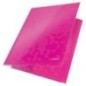 Pasta de Elásticos Leitz WOW 3982-01-23 A4 300g 3 Abas Rosa Metálico Pasta de Elásticos Leitz WOW 3982-01-23 A4 300g 3 Abas Rosa Metálico