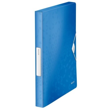 Pasta de Elásticos Leitz WOW 4629-01-36 A4 PP L30mm Azul Metálico