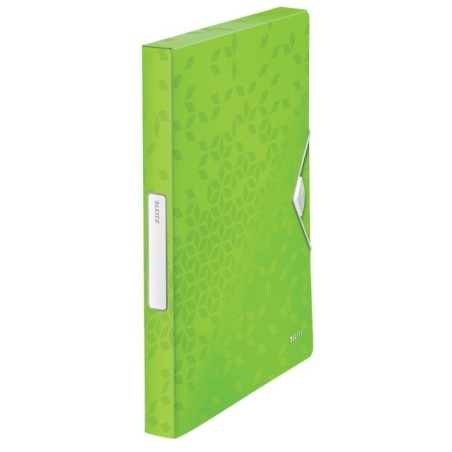 Pasta de Elásticos Leitz WOW 4629-01-54 A4 PP L30mm Verde Maçã