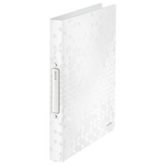 Dossier de Arquivo Leitz WOW 4257-02-01 A4 L32mm 2xRØ25mm PP Branco