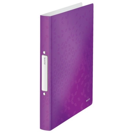 Dossier de Arquivo Leitz WOW 4257-02-62 A4 L32mm 2xRØ25mm PP Violeta