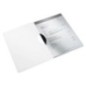 Capa Dossier Leitz WOW 4185-01-01 A4 PP ColorClip Branco