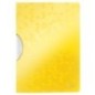 Capa Dossier Leitz WOW 4185-01-16 A4 PP ColorClip Amarelo Capa Dossier Leitz WOW 4185-01-16 A4 PP ColorClip Amarelo
