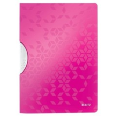 Capa Dossier Leitz WOW 4185-01-23 A4 PP ColorClip Rosa