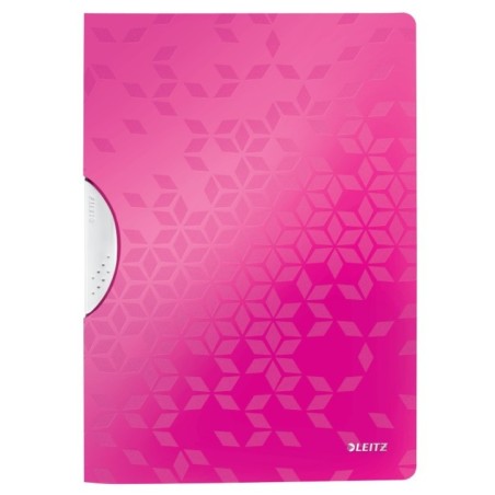 Capa Dossier Leitz WOW 4185-01-23 A4 PP ColorClip Rosa