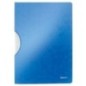 Capa Dossier Leitz WOW 4185-01-36 A4 PP ColorClip Azul Capa Dossier Leitz WOW 4185-01-36 A4 PP ColorClip Azul