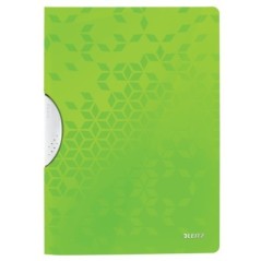 Capa Dossier Leitz WOW 4185-01-54 A4 PP ColorClip Verde