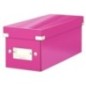 Caixa de Arrumação Leitz WOW Click & Store 6041-00-23 Rosa Caixa de Arrumação Leitz WOW Click & Store 6041-00-23 Rosa