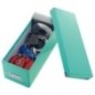 Caixa de Arrumação Leitz WOW Click & Store 6041-00-51 Turquesa Caixa de Arrumação Leitz WOW Click & Store 6041-00-51 Turquesa