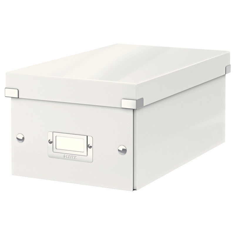 Caixa de Arrumação Leitz WOW Click & Store 6042-00-01 Branco Caixa de Arrumação Leitz WOW Click & Store 6042-00-01 Branco