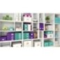 Caixa de Arrumação Leitz WOW Click & Store 6042-00-51 Turquesa Caixa de Arrumação Leitz WOW Click & Store 6042-00-51 Turquesa