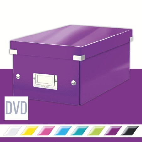 Caixa de Arrumação Leitz WOW Click & Store 6042-00-62 Violeta