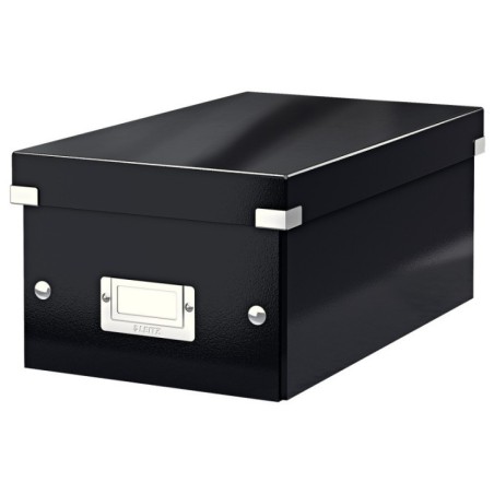 Caixa de Arrumação Leitz WOW Click & Store 6042-00-95 Preto