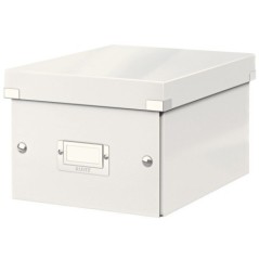 Caixa de Arrumação Leitz WOW Click & Store 6043-00-01 A5 Branco