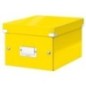 Caixa de Arrumação Leitz WOW Click & Store 6043-00-16 A5 Amarelo Caixa de Arrumação Leitz WOW Click & Store 6043-00-16 A5 Amarelo