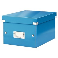Caixa de Arrumação Leitz WOW Click & Store 6043-00-36 A5 Azul