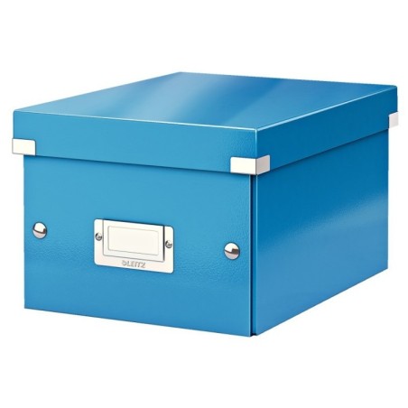 Caixa de Arrumação Leitz WOW Click & Store 6043-00-36 A5 Azul