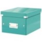 Caixa de Arrumação Leitz WOW Click & Store 6043-00-51 A5 Turquesa