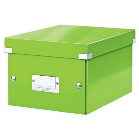 Caixa de Arrumação Leitz WOW Click & Store 6043-00-54 A5 Verde